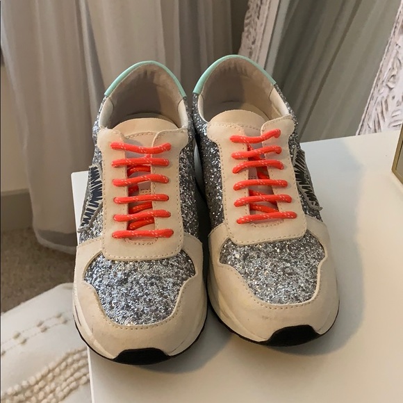 NWOT dolce vita glitter sneaker - Picture 2 of 4